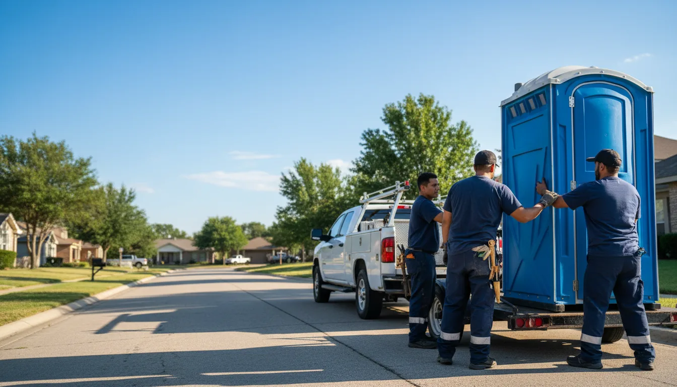 Portable Toilet Rental in Freer, TX near me